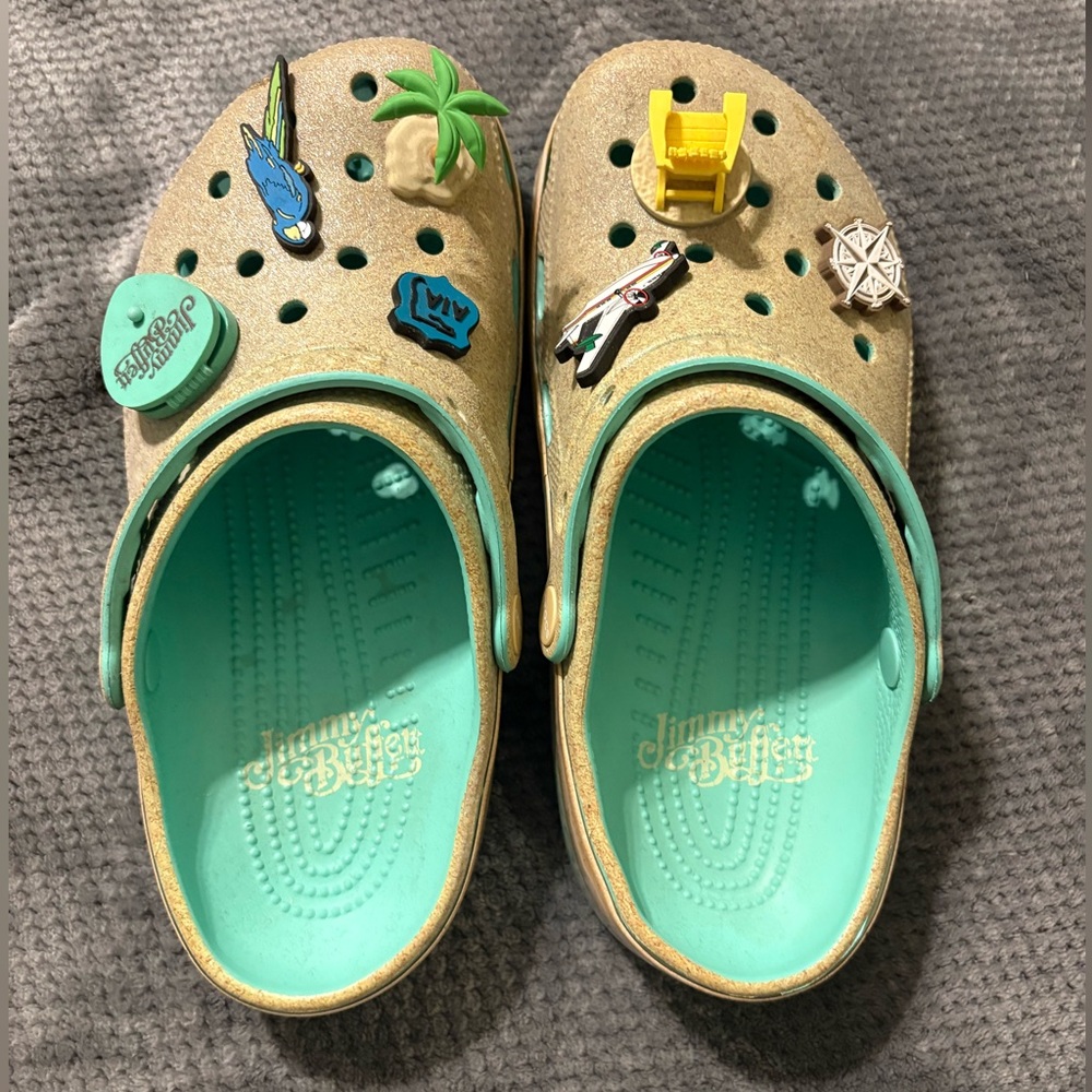 Jimmy Buffett Crocs X Margaritaville / Classic Beach Clogs - Picture 3 of 5
